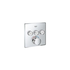 Grohe Thermostat mit 3 Absperrventilen Grohtherm SmartControl 29126000