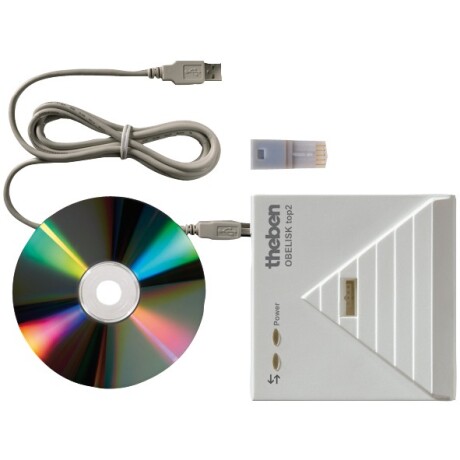 Theben PC-Set OBELISK top2 Software inkl. USB-Steckadapter und Speicherkarte 9070409