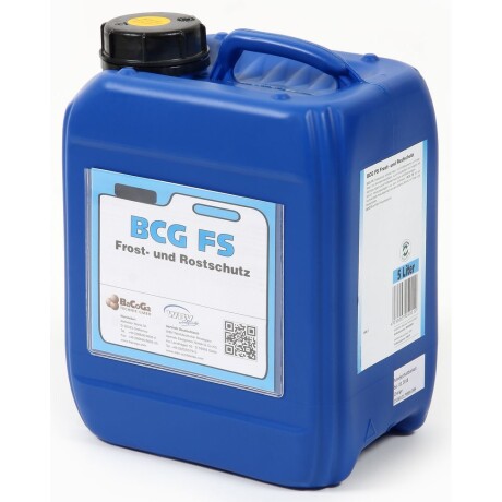 BCG FS Frostschutz für Heiz- und Kühlsysteme, 5 Liter Gebinde