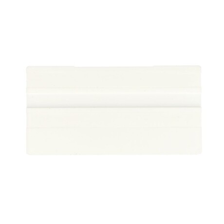 Simplex Leere Schilder 100 x 50 mm, weiß mit 2 Leerleisten F5510301