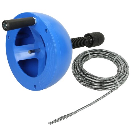 ROHR-Perfekt - mini- Rohrreinigungsgerät komplett mit Spirale 6,4 mm x 4,5 m