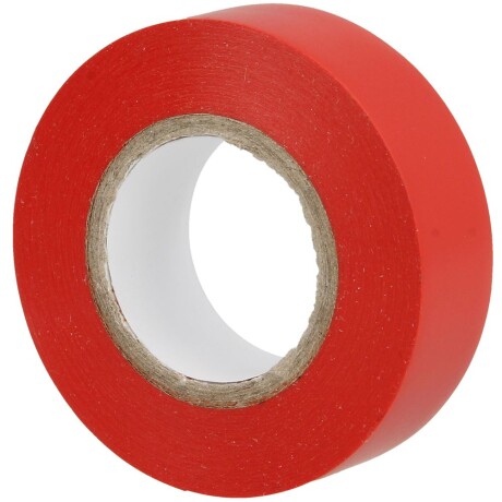 PVC-Isolierband rot 0,15 x 15 mm bis 105 °C auf 10 Meter Rolle