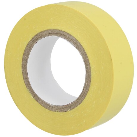 PVC-Isolierband gelb 0,15 x 15 mm bis 105 °C auf 10 Meter Rolle