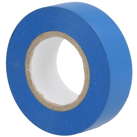 PVC-Isolierband blau 0,15 x 15 mm bis 105 °C auf 10 Meter Rolle