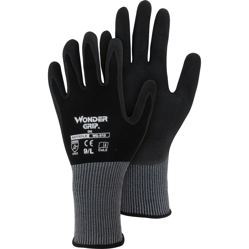 Handschuhe Wonder Grip® Oil schwarz 11/XXL Größe
