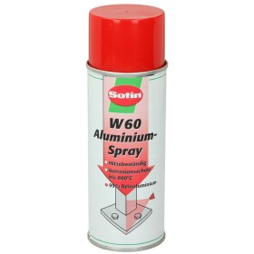Sotin W60 Aluminium-Metallic-Spray 400 ml Spraydose