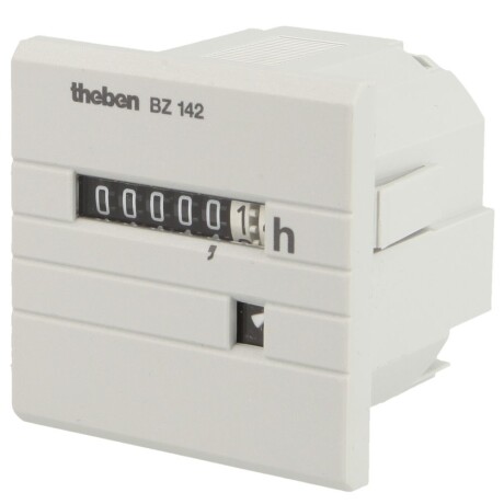Theben BZ 143-1 Betriebsstundenzähler analog Frontplatte 230V~50Hz 1430721