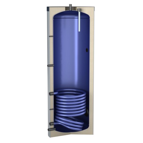 OEG Warmwasserspeicher 500 Liter mit 1 Glattrohrwärmetauscher
