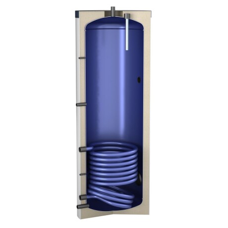 OEG Warmwasserspeicher 300 Liter mit 1 Glattrohrwärmetauscher