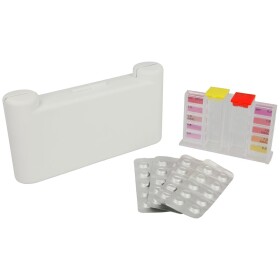 Pool Testprüfgerät Chlor/pH inklusive 20 Tabletten