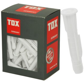 Tox Allzweckdübel TRIKA, 10 x 61 mm mit Dübelkappe