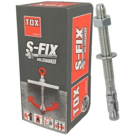 TOX Bolzenanker SFIX 7, M 8 x 55 mm ETA-Zulassung, (VPE 100)