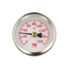 Vorlauf-Thermometer rot zu Solarbloc Maxi